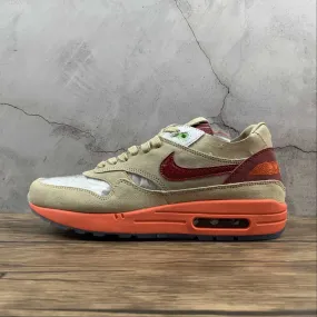 investment - brand shoes Clot x Air Max 1 Kiss of Death Net Deep Red Orange DD1870-100