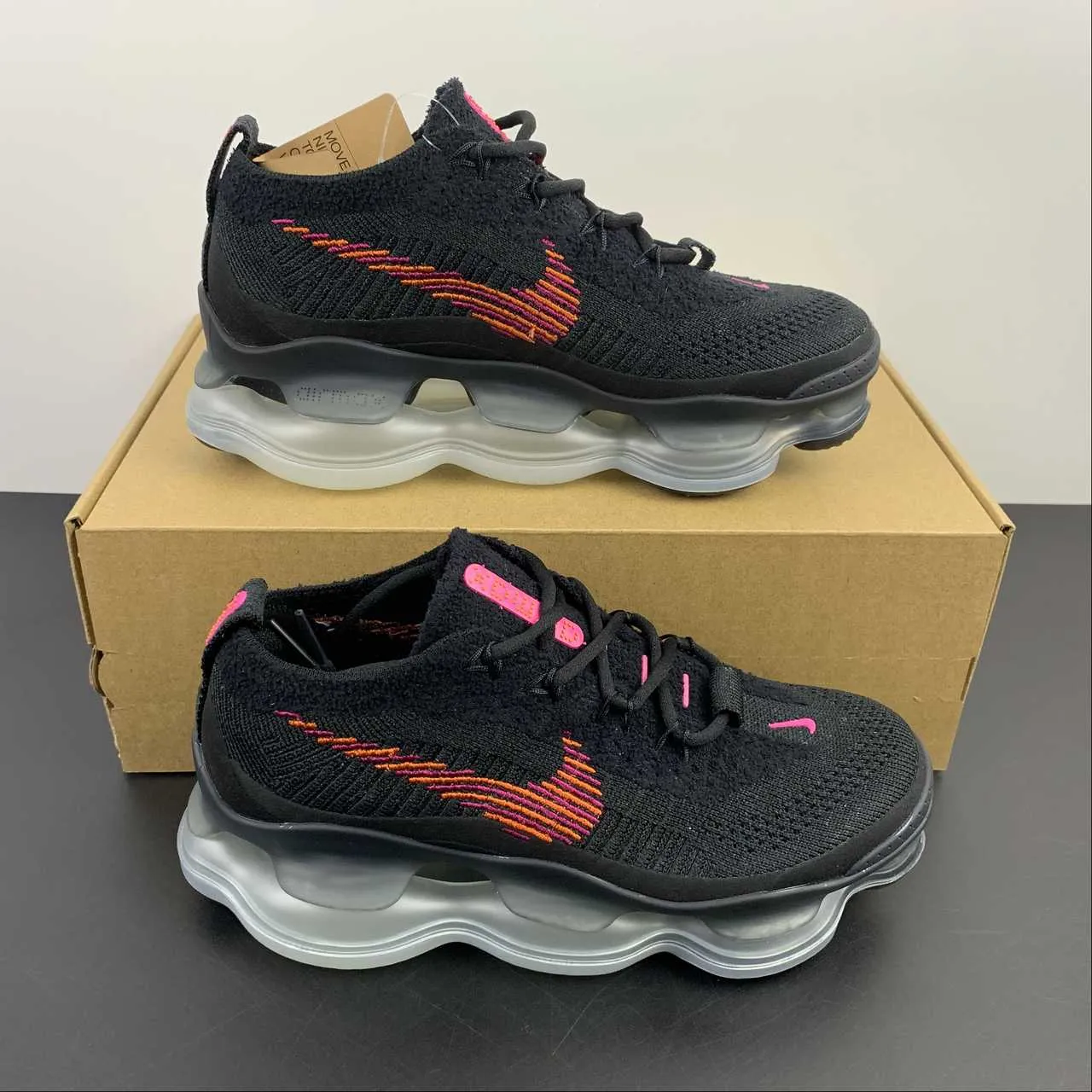 Air Max Scorpion Fk Black Red Rose Pink DZ0799-001 running - economy