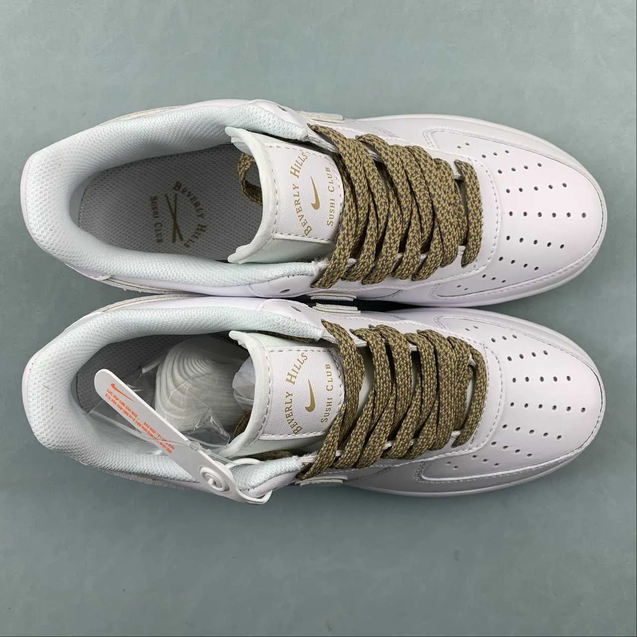 Air Force 1 07 Low Beverly Hills Sushi Club White Kakhi NS0517-008 Urban Pace Ultra Ease