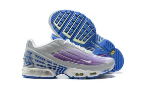 non - branded shoes velcro shoes Air Max Plus 3 Purple Nebula Light Smoke Grey Hyper Blue CD6871-006