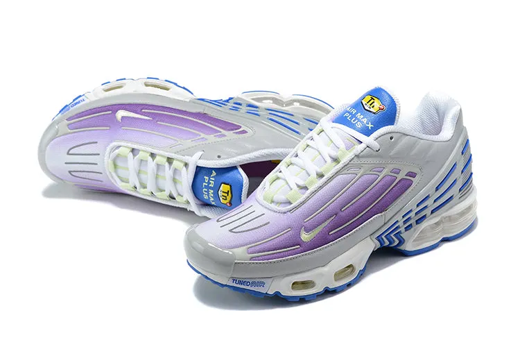 Air Max Plus 3 Purple Nebula Light Smoke Grey Hyper Blue CD6871-006 Fashion Accessory