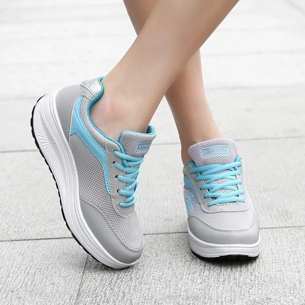 Non Slip Comfortable Fashion Sneakers for Women Lightweight Comfort Casual Workout Sneakers Grounded Footwear
