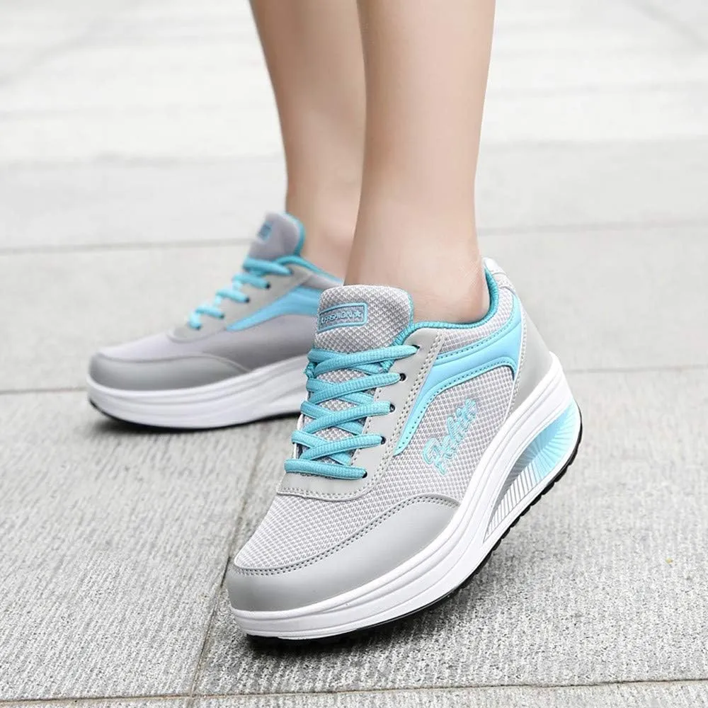 Non Slip Comfortable Fashion Sneakers for Women Lightweight Comfort Casual Workout Sneakers Grounded Footwear