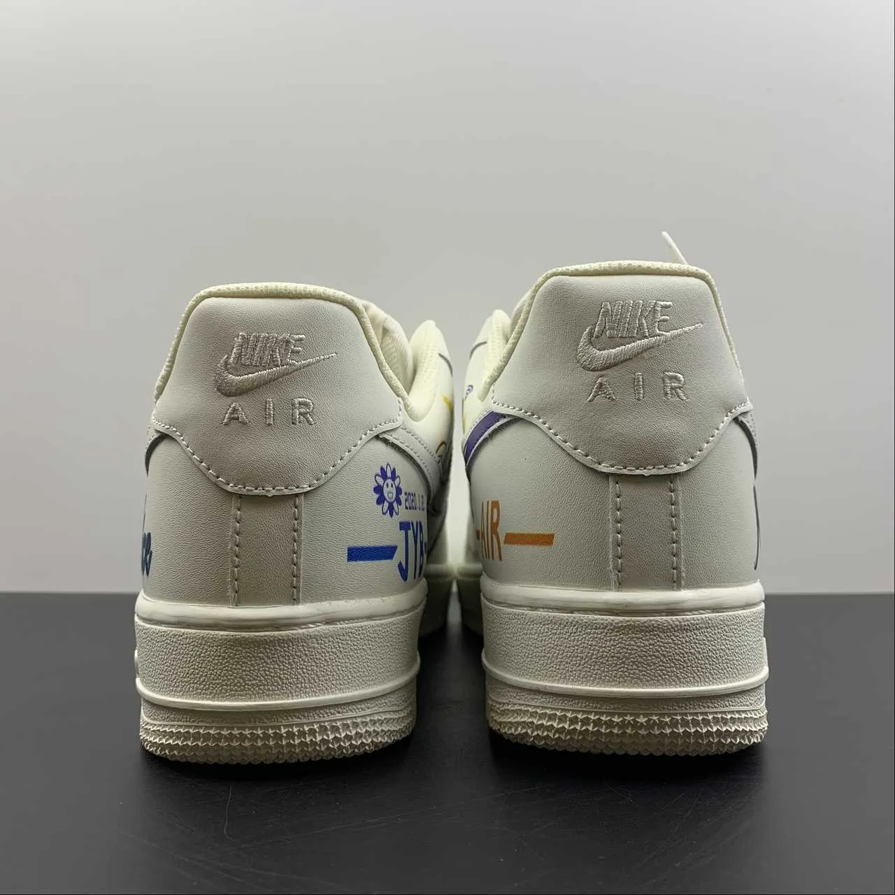 Sun Jog Easy Dressing Air Force 1 07 Low Beige Pink Blue CW2288-333