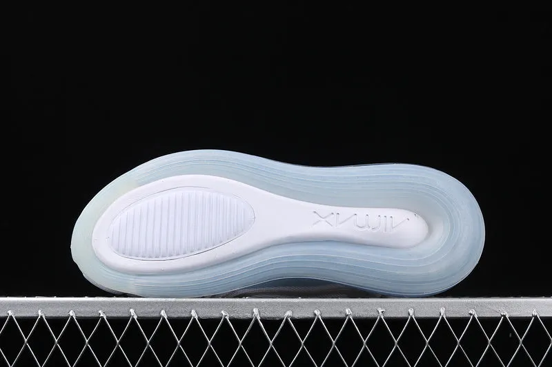 Air Max 720 Pure Platinum Oxygen Purple Space Purple AR9293-009 for kids arch - support feature shoes