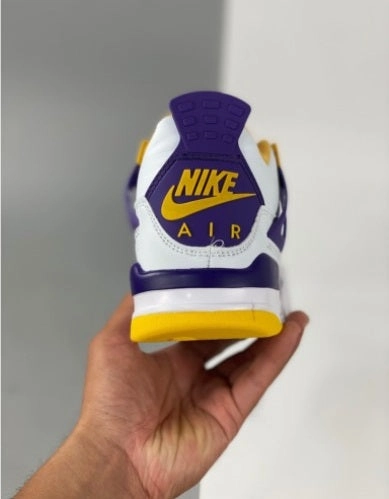 Air Jordan 4 Retro Lakers Home Foldable Design Fast Track
