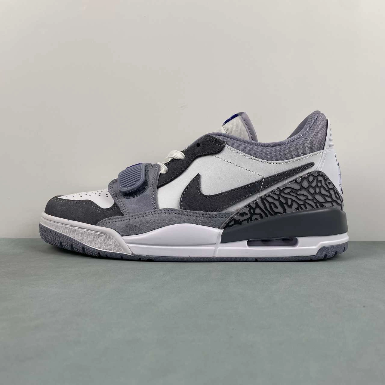 Air Jordan Legacy 312 Low White Purple Comet CD7069-108 Comfort Padding