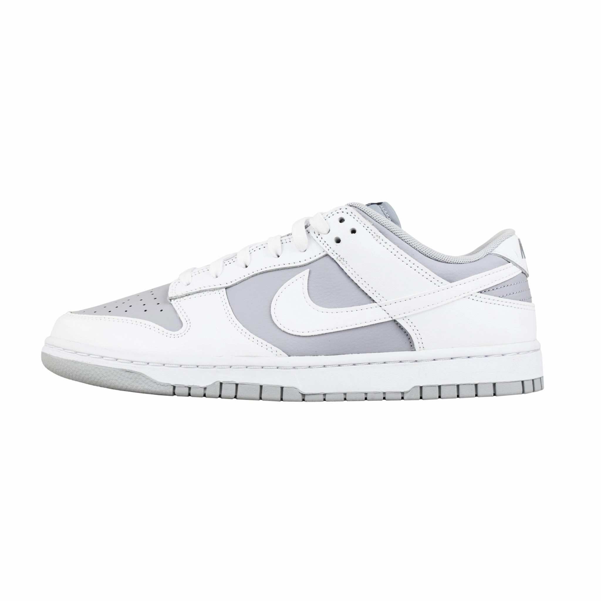 Walking Friendly Structural Weave Technology Nike Dunk Low - White Grey