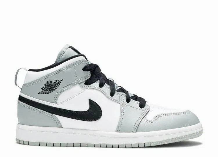 Chill Essential Cushion Feel Air Jordan 1 Mid Light Smoke Grey (PS)