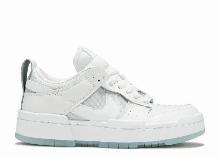 Reinforced Nike Dunk Low Disrupt Photon White (W)