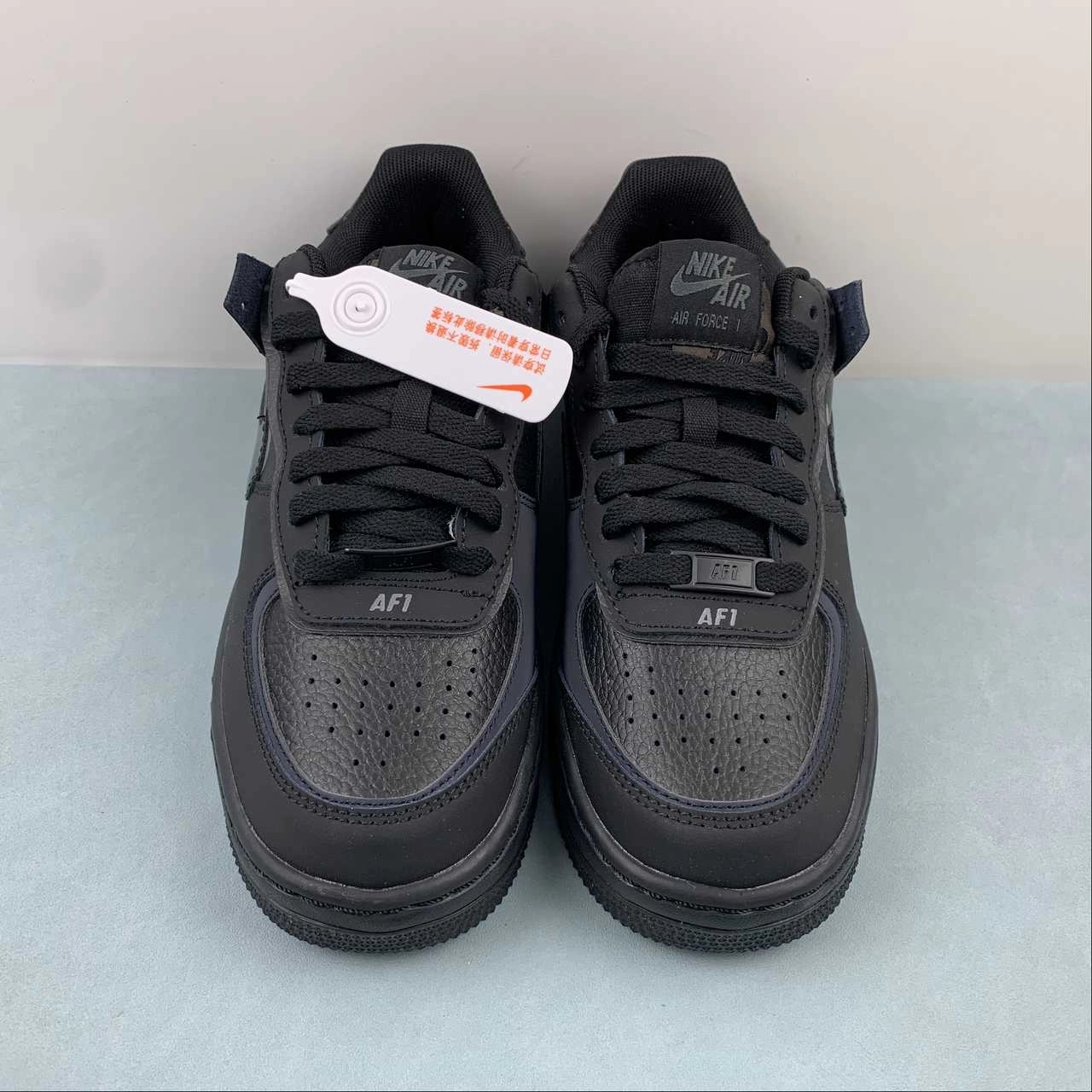 Air Force 1 Shadow Black Anthracite Velvet Brown FB7582-001 Active Gear