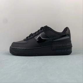 Air Force 1 Shadow Black Anthracite Velvet Brown FB7582-001 Wood Hike