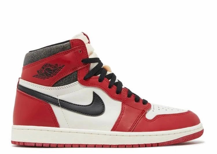 Air Jordan 1 High OG Chicago Lost & Found Flower Step Sidewalk Walk