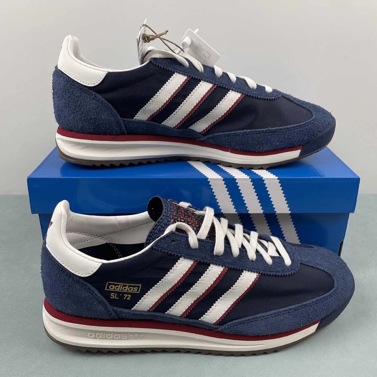 Adidas SL 72 RS Night Indigo Cloud White Active Maroon IH0895 multi - colored shoes