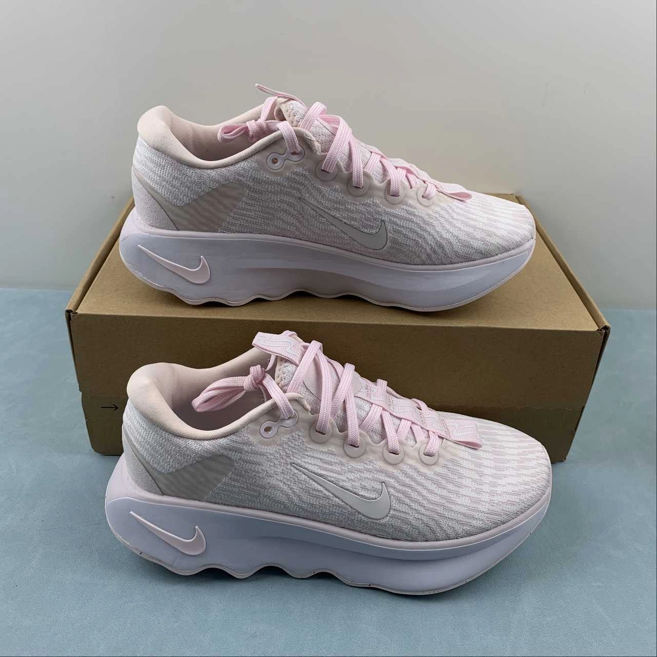 Nike Motiva Pearl Pink White DV1238-601 running on flat ground runners' shoes