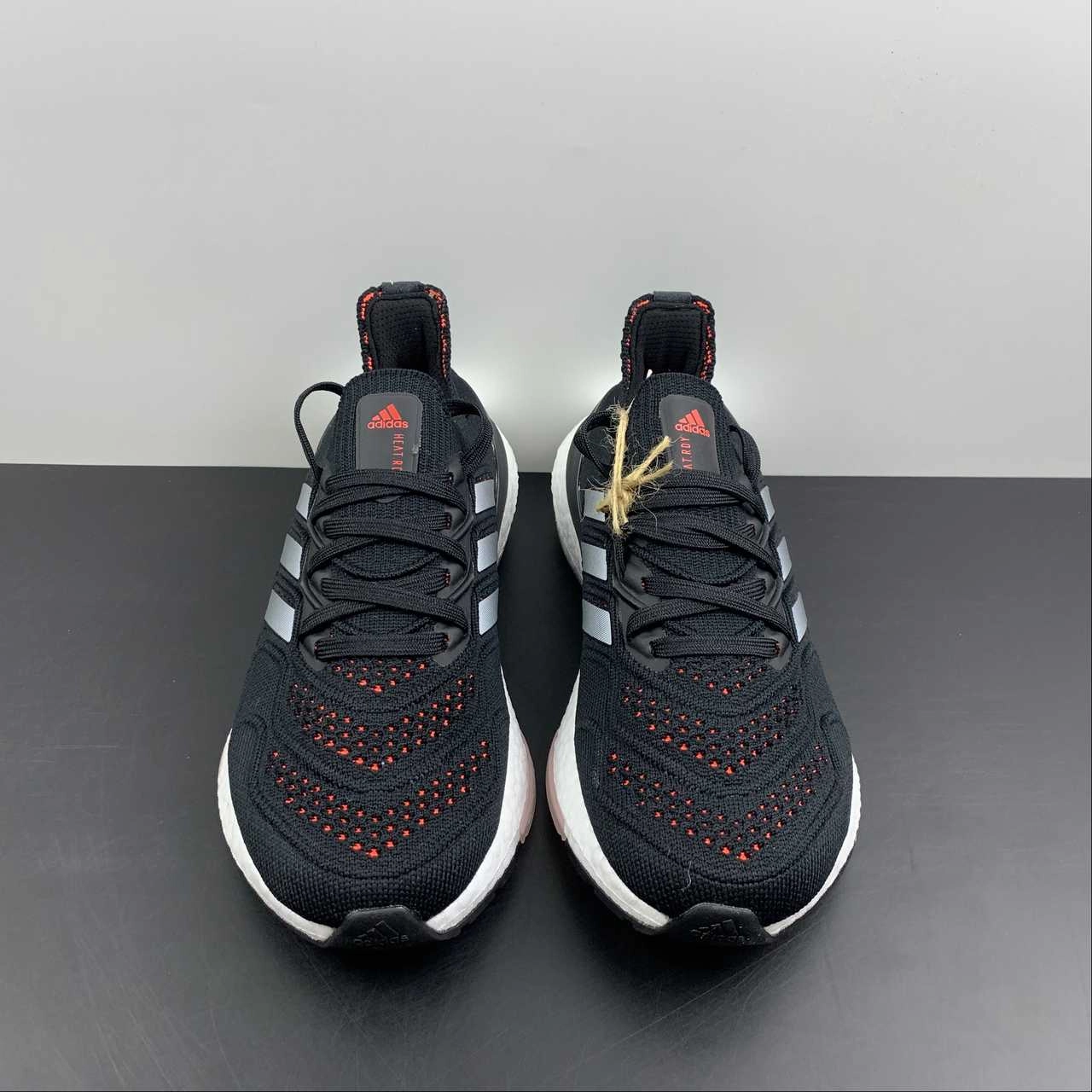 Hybrid style Trail Support Adidas UltraBoost 22 Heat.Rdy Black Orange White H01174