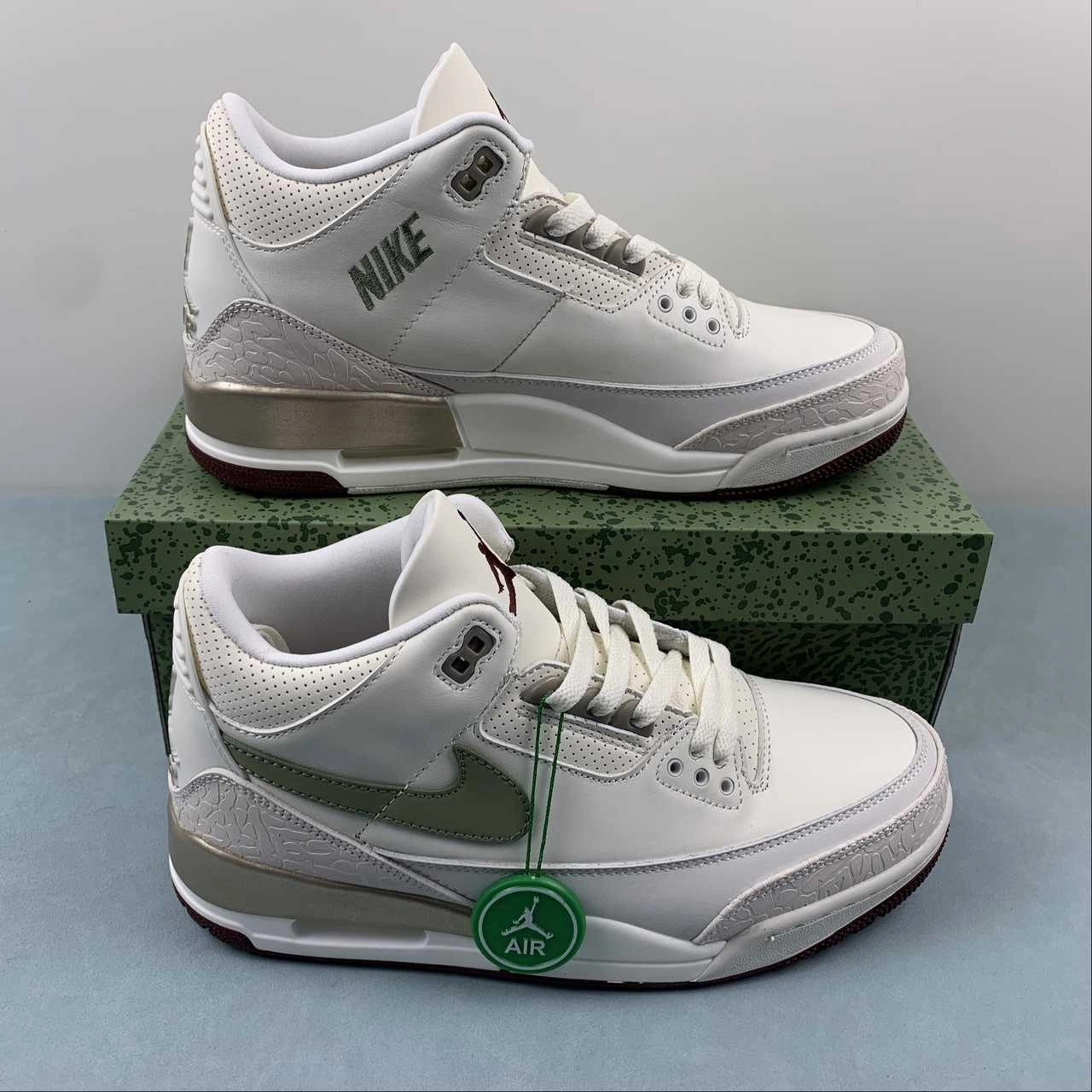 anti static Velcro Strap Air Jordan 3 Retro Bee White FN0344-992