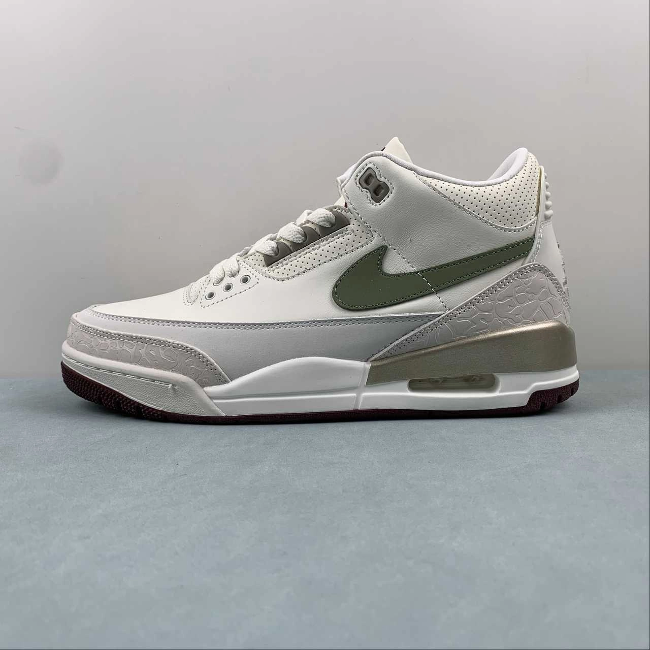 Air Jordan 3 Retro Bee White FN0344-992 Chic Walk