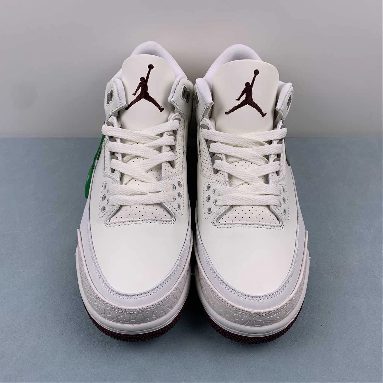 Air Jordan 3 Retro Bee White FN0344-992 Easy Entry Suede