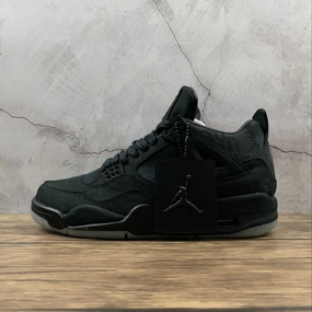 Kaws x Air Jordan 4 Retro Black 930155-001 Ultra Soft Insole