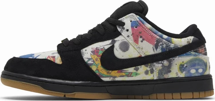 Nike Dunk Low SB Supreme Rammellzee SculptedDesign