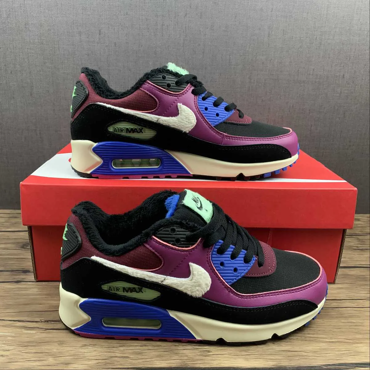 Air Max 90 Premium Cactus Flower Black Dark Beetroot CT1891-500 Multi   Purpose biomechanical