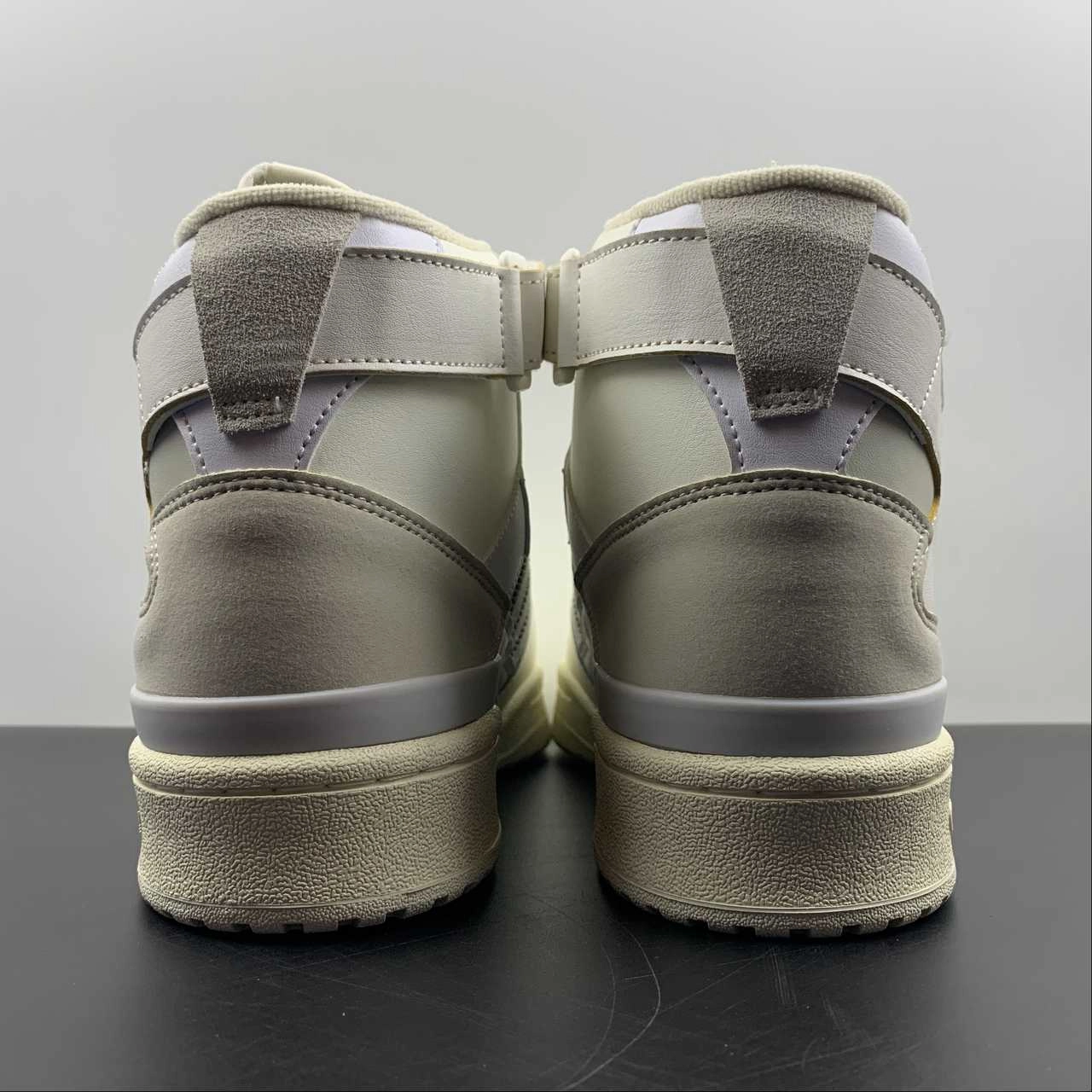 Adidas Forum 84 High Grey White Anti Collision Toe All-weather look