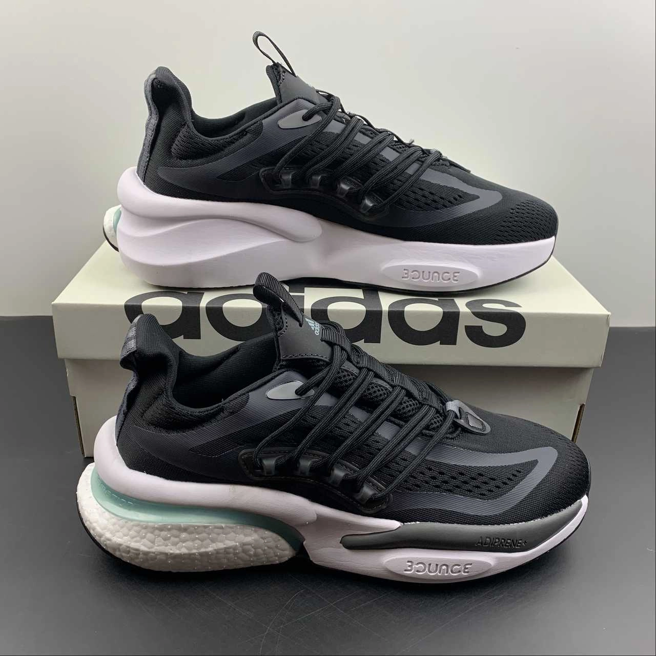 Adidas AlphaBoost V1 Grey Three Core Black Magic Grey HP2758 enjoyable run winter use