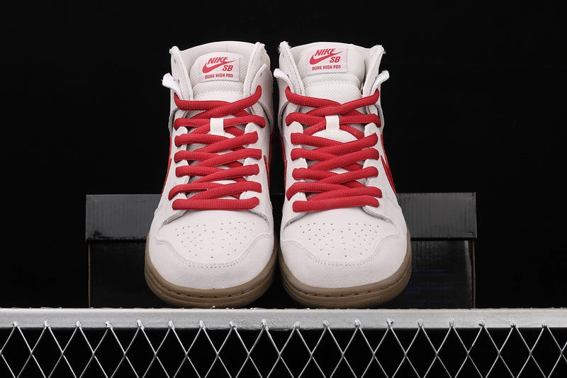 Anti Bacterial Dunk High Premium SB White Grey Red 305050-206