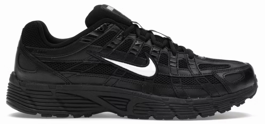 Neutral Support Frame Cloud Support NIKE P-6000 'BLACK WHITE'