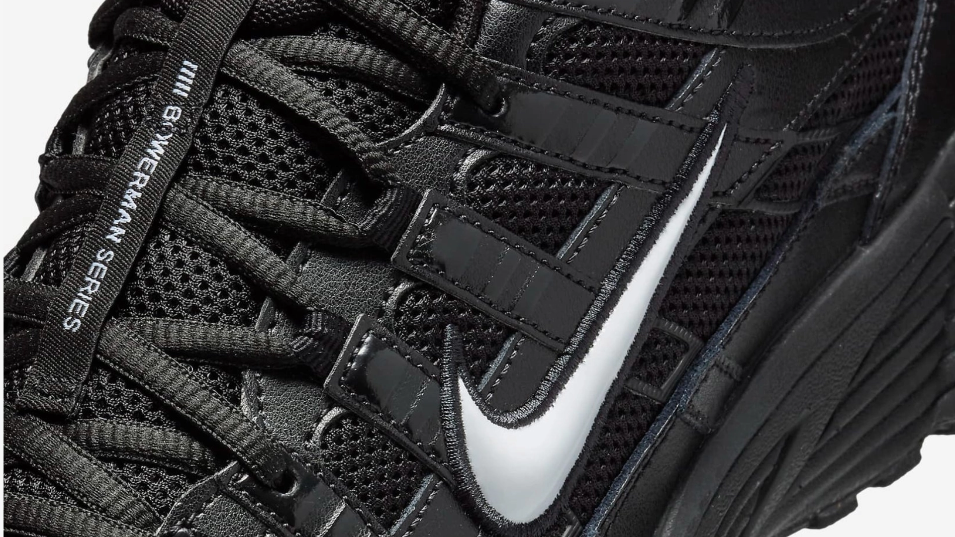 NIKE P-6000 'BLACK WHITE' Quick Release Tongue Advanced Foot Support