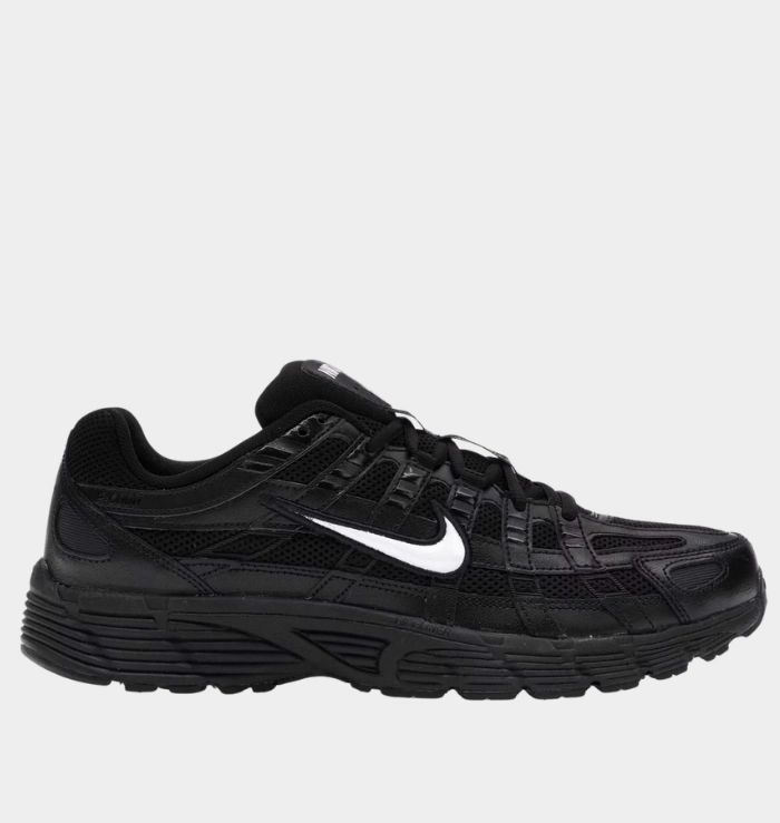Comfortable Upper Material Walk Fit Nike P-6000 Black & White