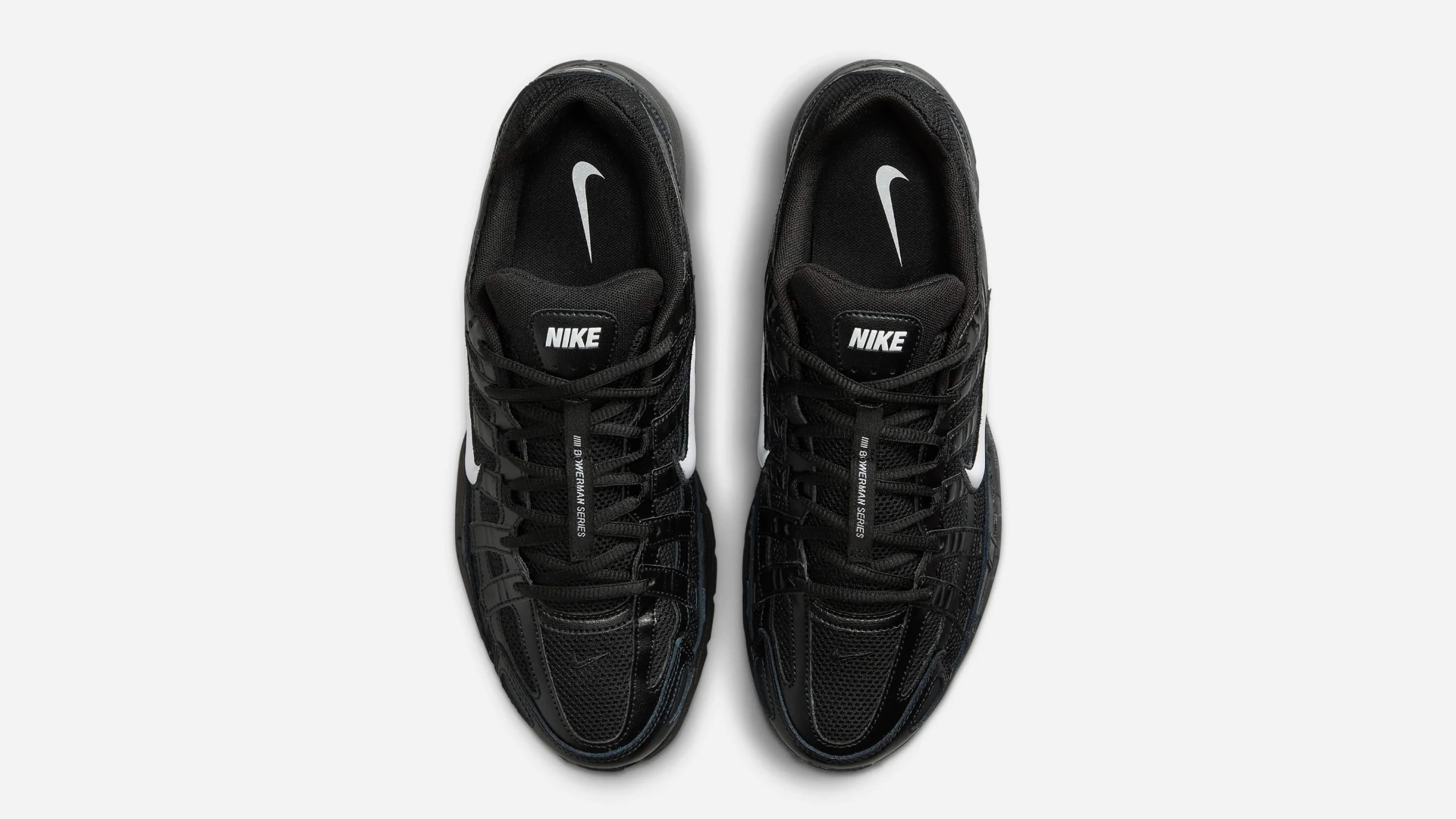 NIKE P-6000 'BLACK WHITE' Oxygenation Technology