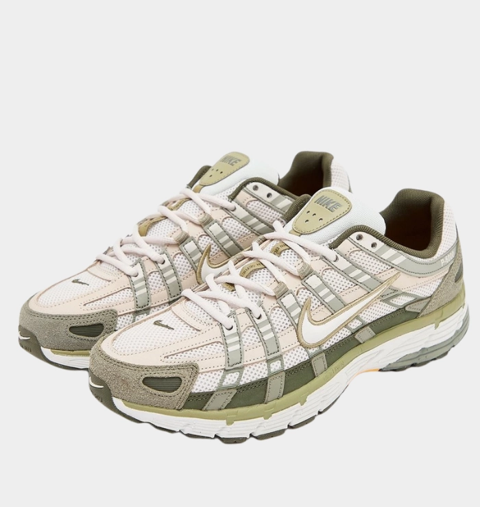 Impact Resistant Cushioning Soft Finish Nike P-6000 Cargo Khaki
