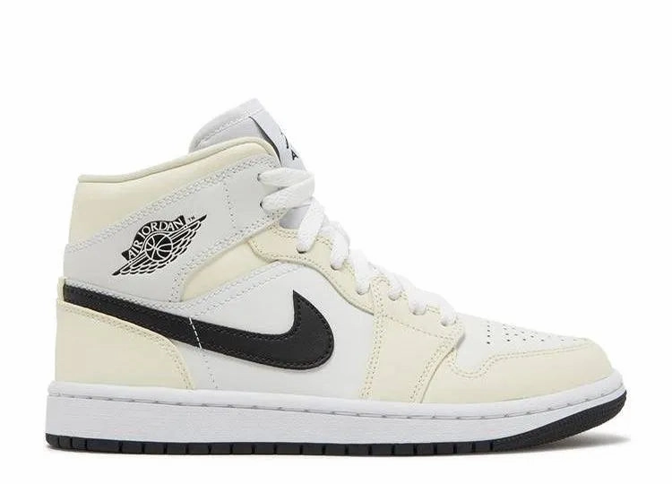 Step Right Trail Climb Air Jordan 1 Mid Coconut Milk (W)