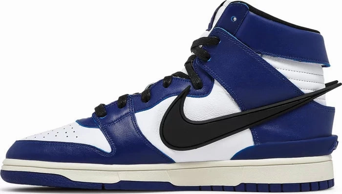 Adjustable Tongue Nike Dunk High Ambush x Deep Royal