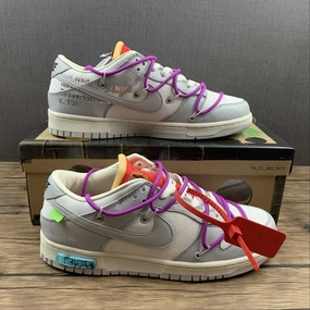 Hiking Vibration Dampening Tech Dunk Low X Off-White 'Lote 45 de 50' DM1602 101