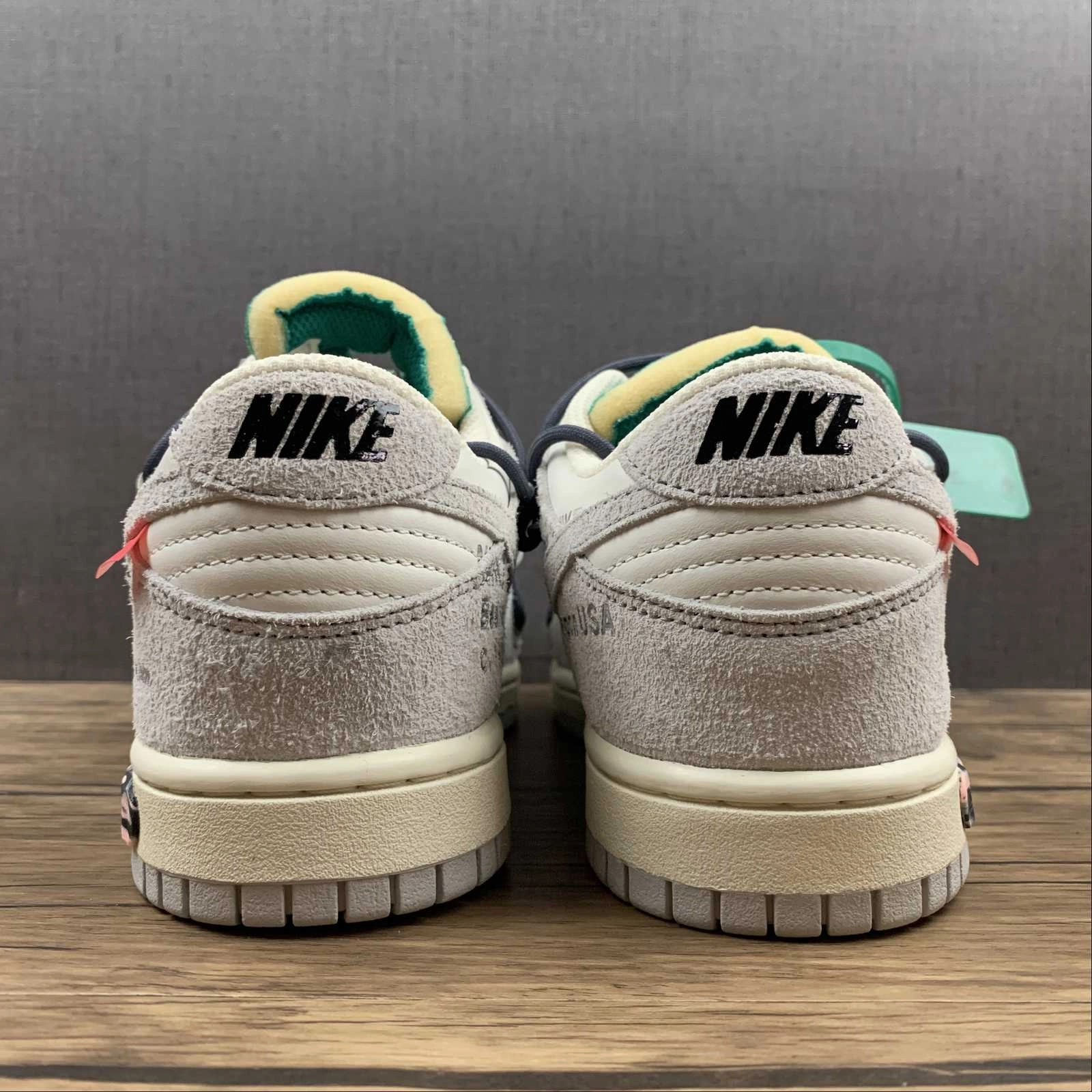 Dunk Low X Off-White 'Lote 20 de 50' DJ0950-115 Superior shock absorption Reflective Detail