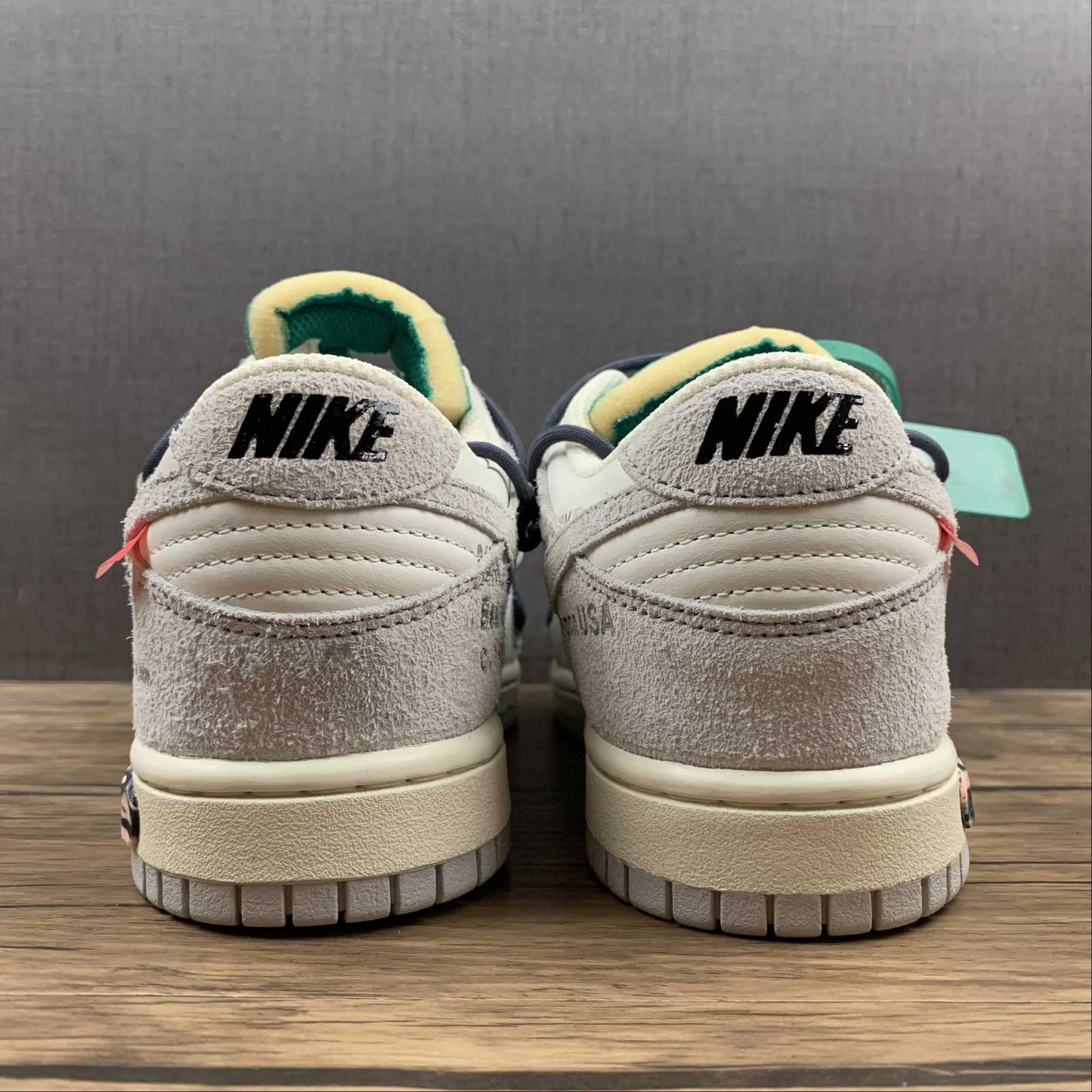 Structured Pace SyntheticUpper Dunk Low X Off-White 'Lote 20 de 50' DJ0950-115