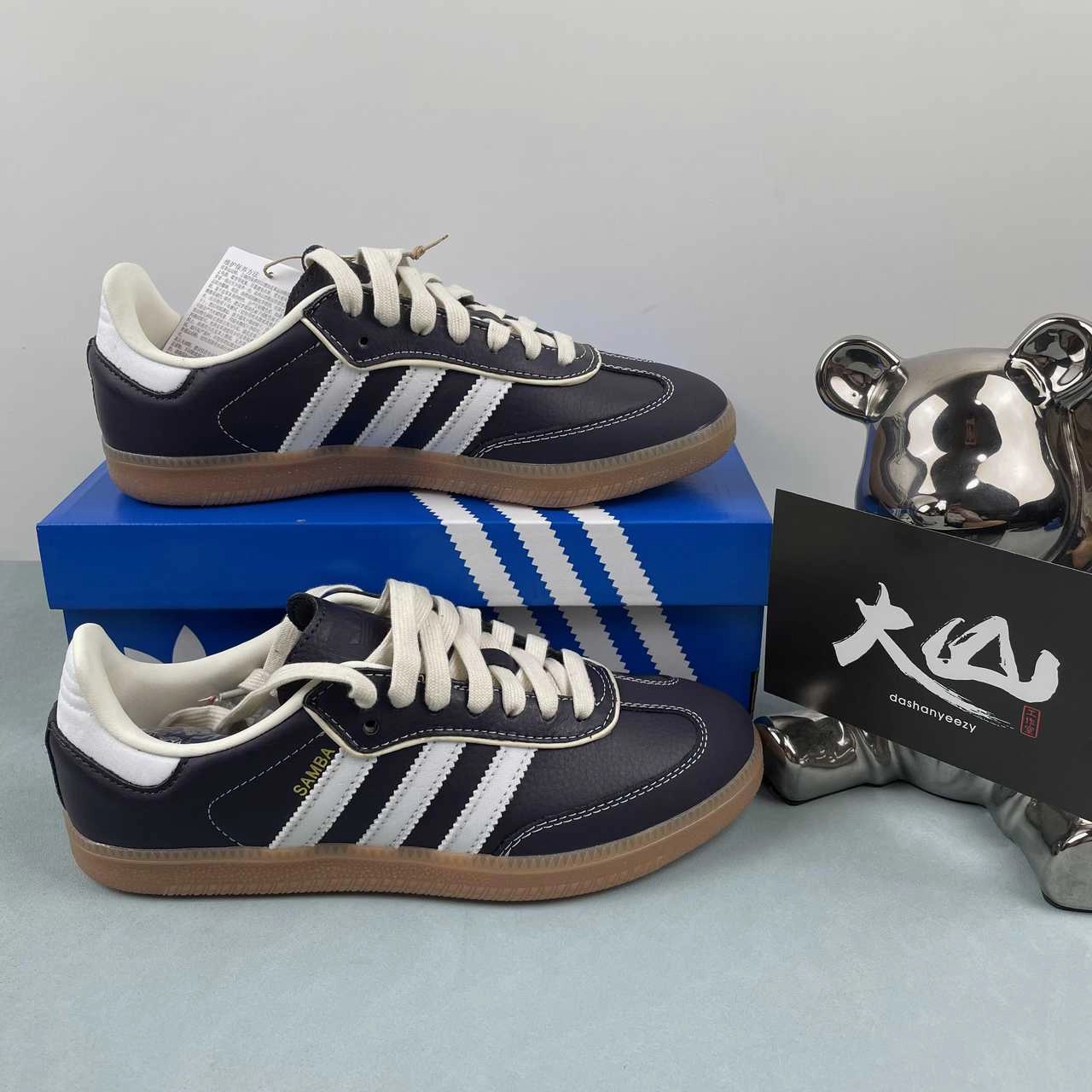 Adidas Samba OG Aura Black Cream White Gold IG6836 Pure Ease Urban Daily