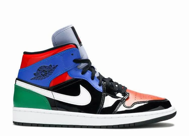 Step Style Air Jordan 1 Mid Multi Patent (W)