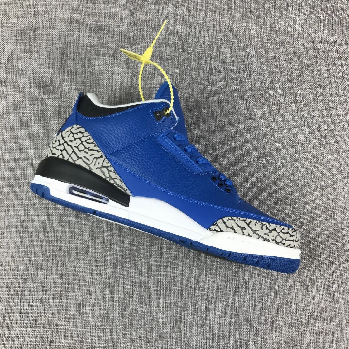 Air Jordan 3 Retro Grateful DJ Khaled Royal Blue 580775-401 Lake Path