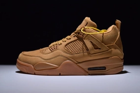 Minimalist Style Adaptive stability Air Jordan 4 Retro Wheat Skin 308497-700