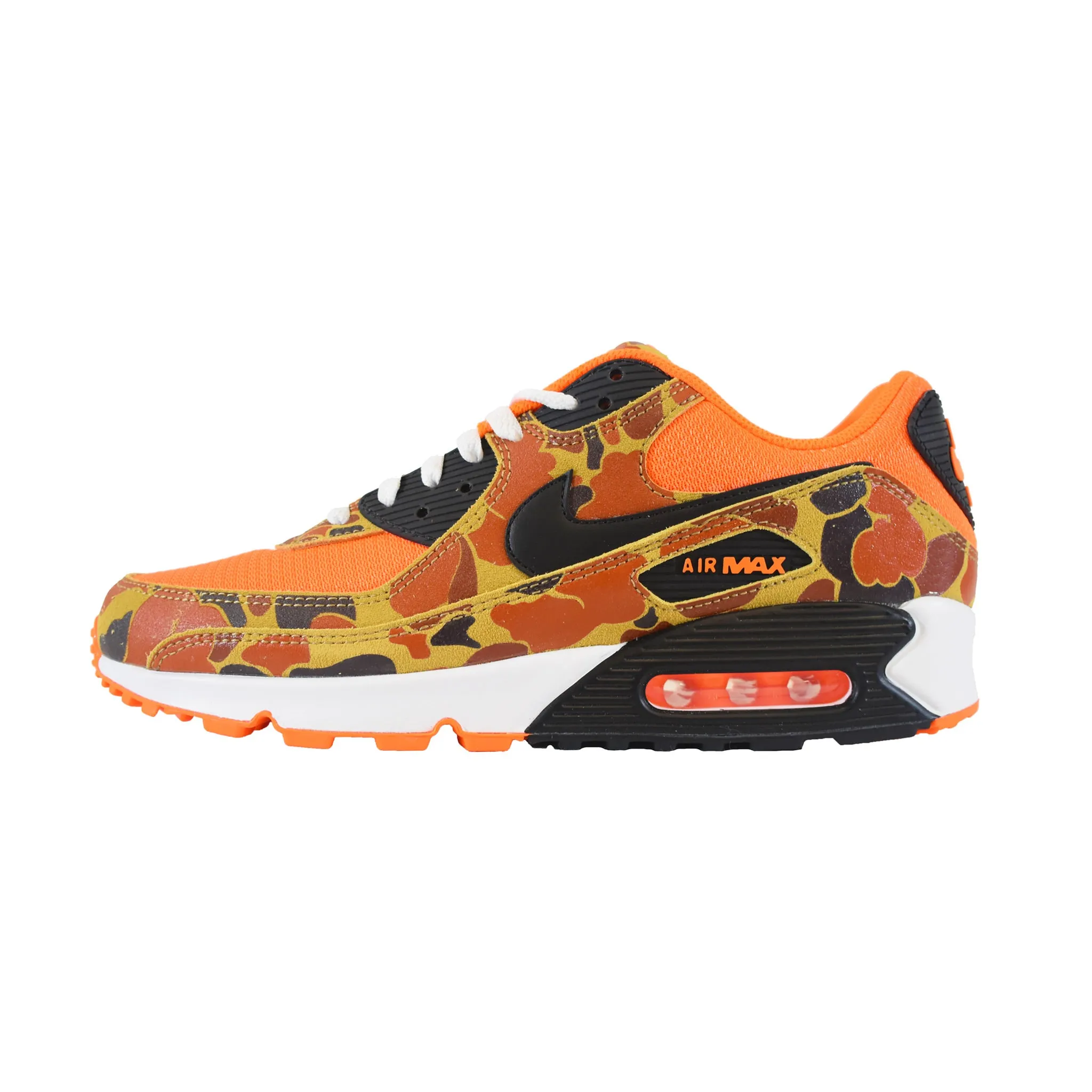 no - toe - spring shoes Nike Air Max 90 - Orange Duck Camo