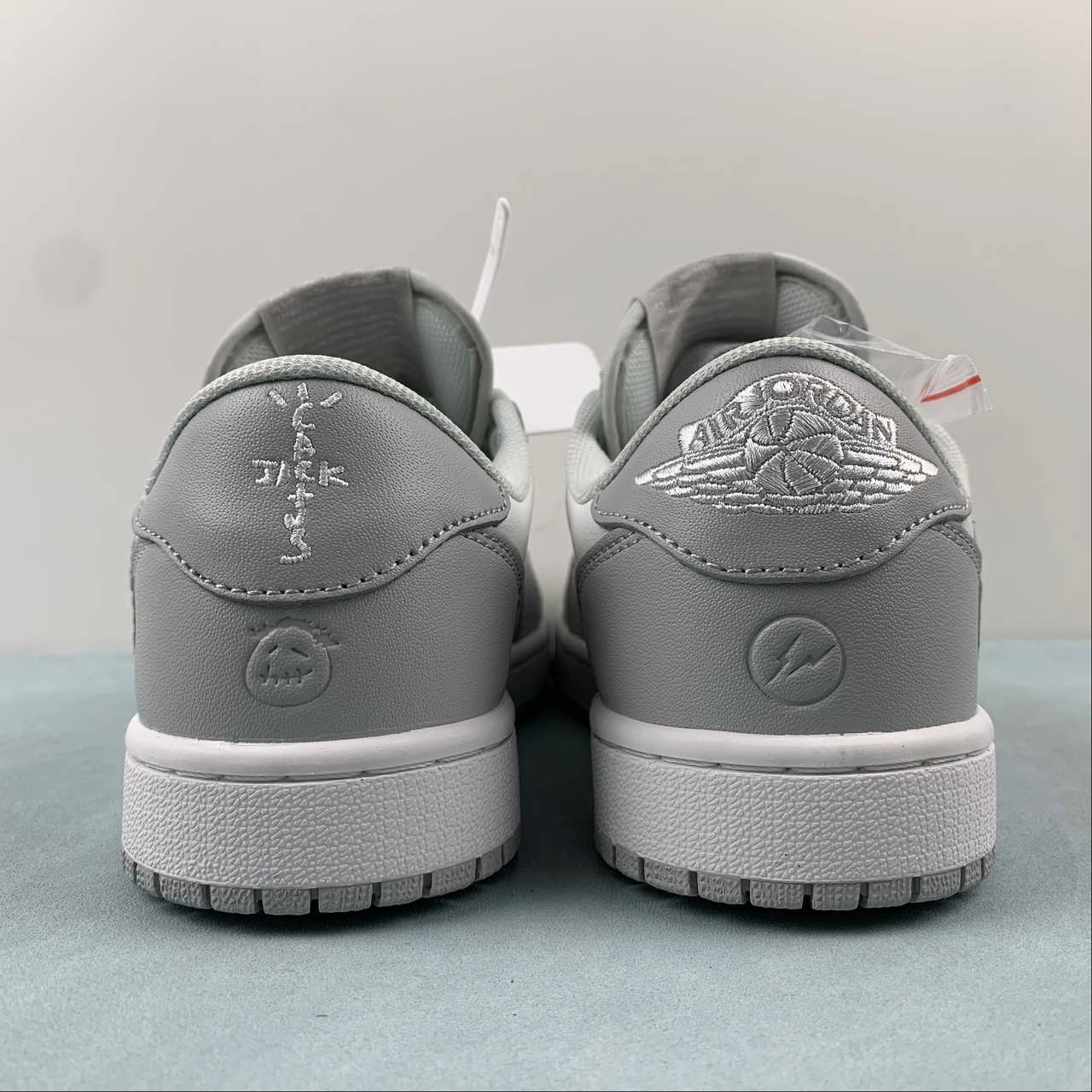 Travis Scott x Air Jordan 1 Low OG SP White Gray DM7866-198 Impact Resistant Midsole TPROutsole