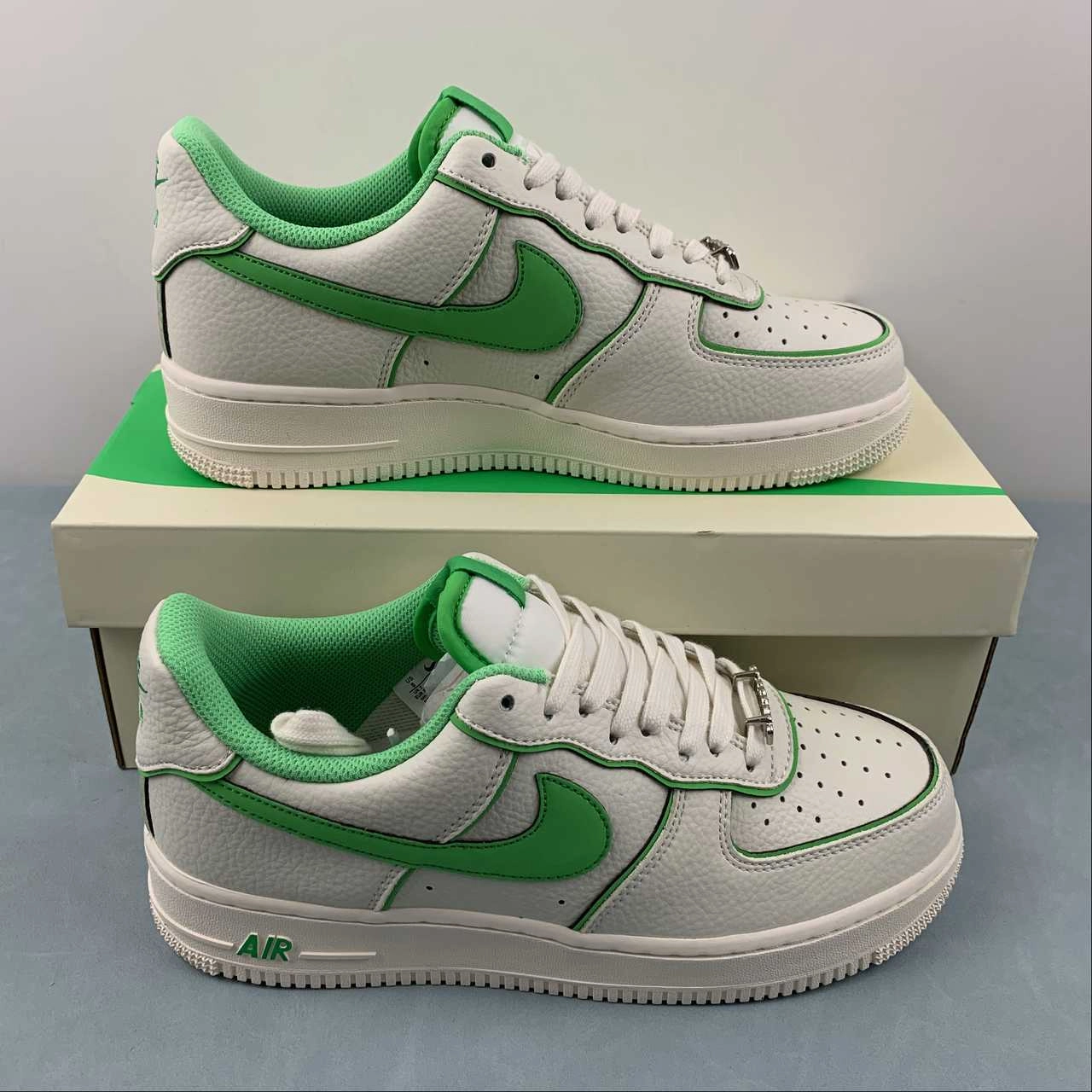 Quick Comfort Street Smart Air Force 1 07 Low SU19 White Green UH8958-022