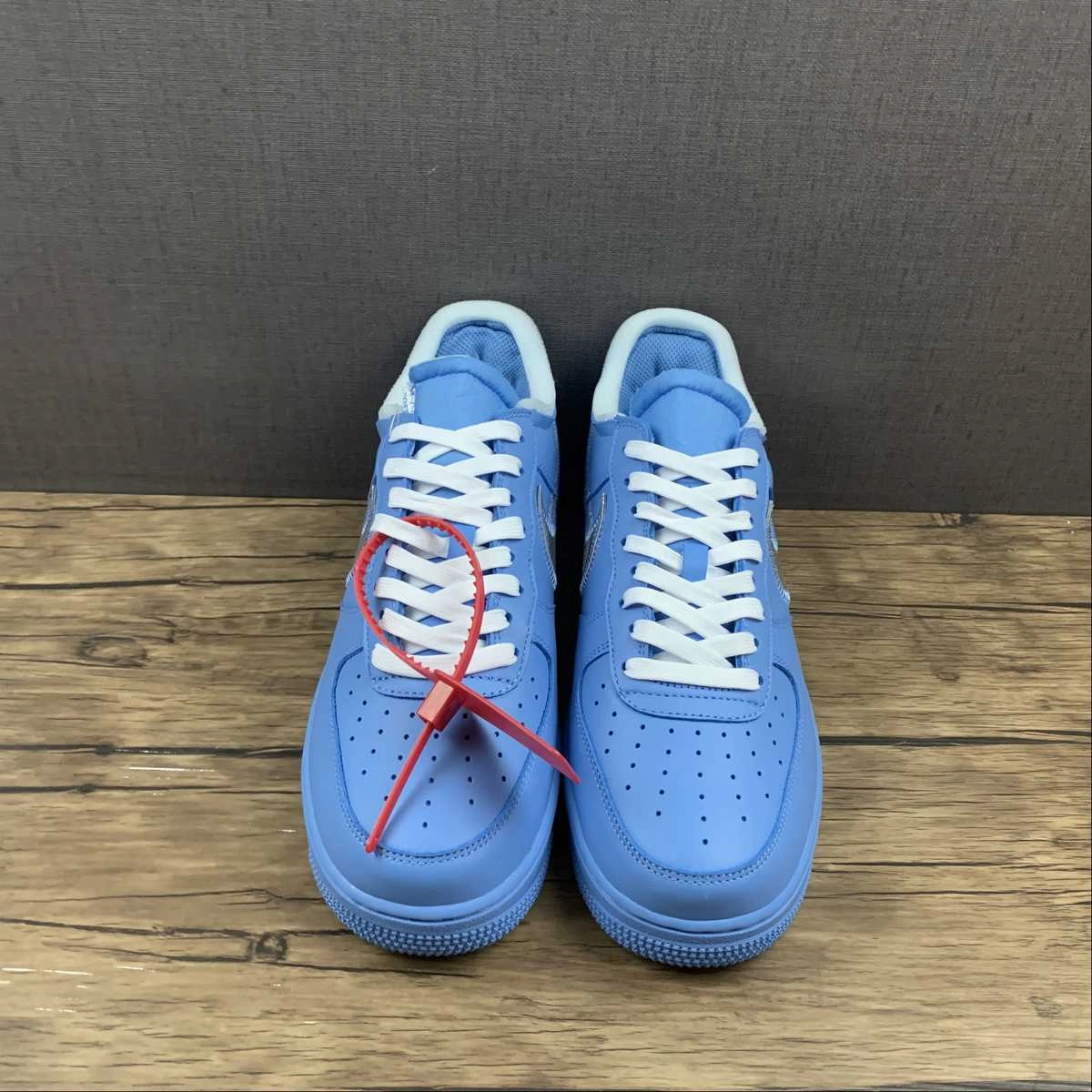 Air Force 1 07 OW VIRGIL University Blue CI1173-400 Easy To Clean