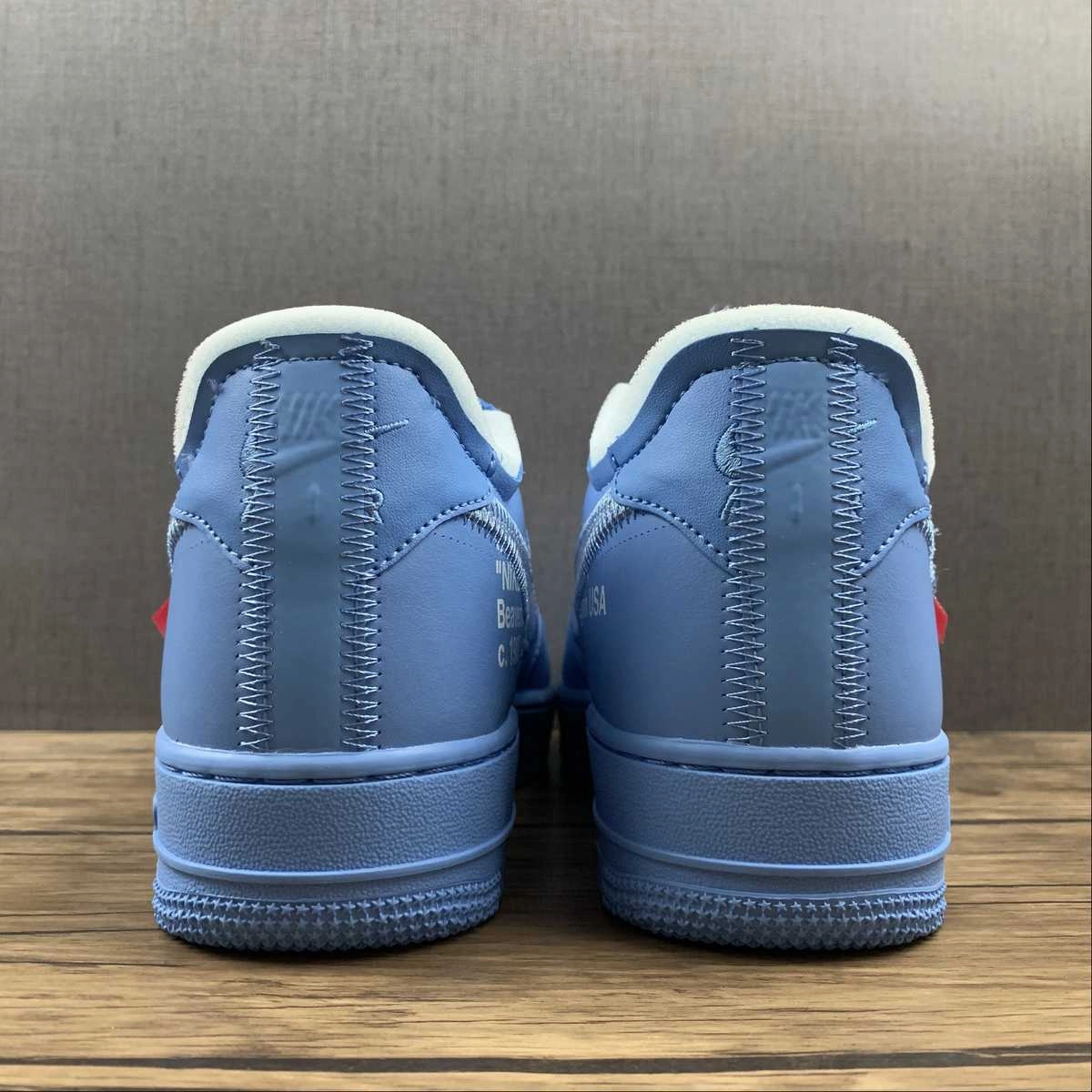 Air Force 1 07 OW VIRGIL University Blue CI1173-400 Anti Friction