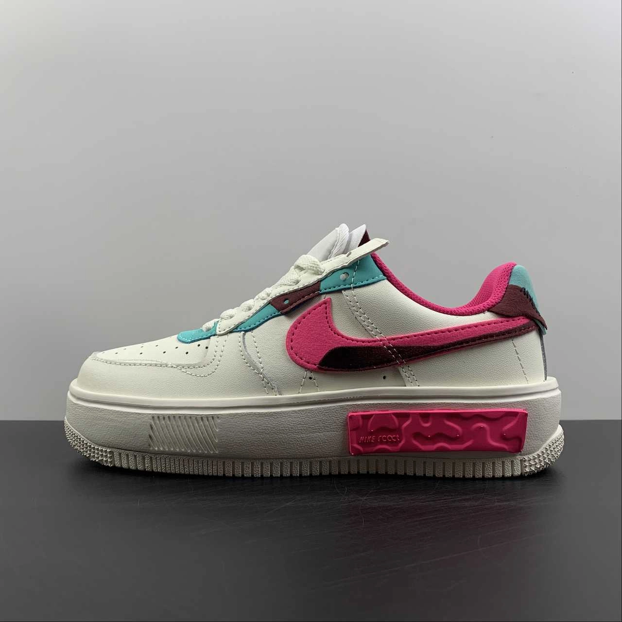Air Force 1 FONTANKA Sangria Sail Washed Teal Pink Prime DO6146-101 Comfort Advantage play time