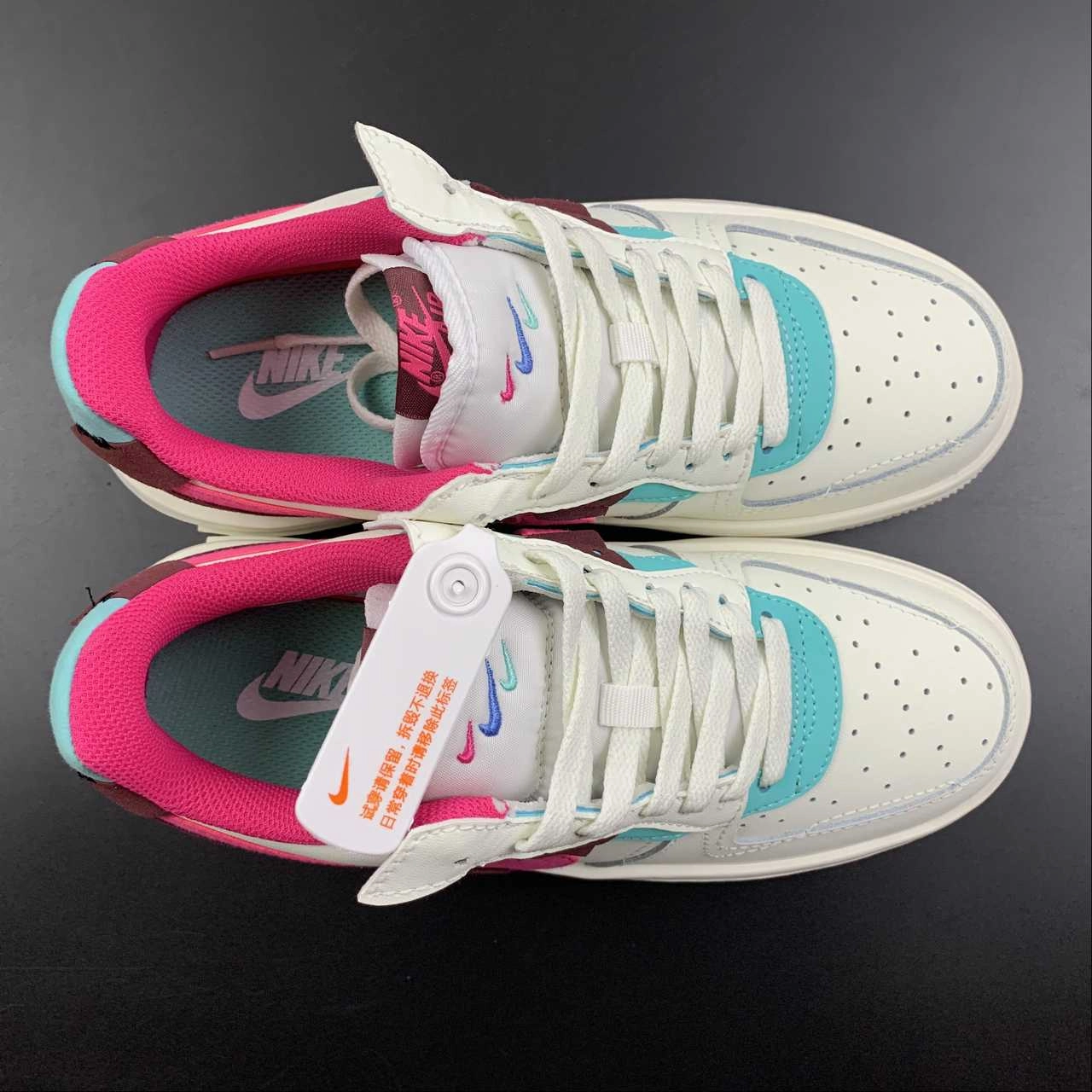 Air Force 1 FONTANKA Sangria Sail Washed Teal Pink Prime DO6146-101 City Light